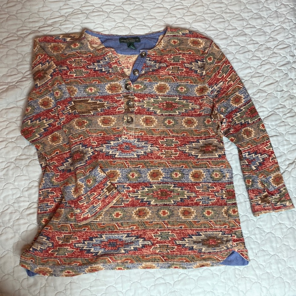 Ralph lauren quarter button shirt